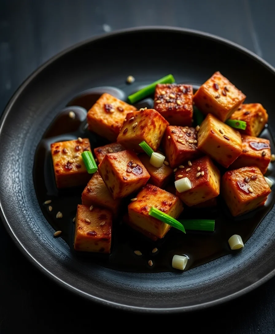 Crispy Sesame Tofu