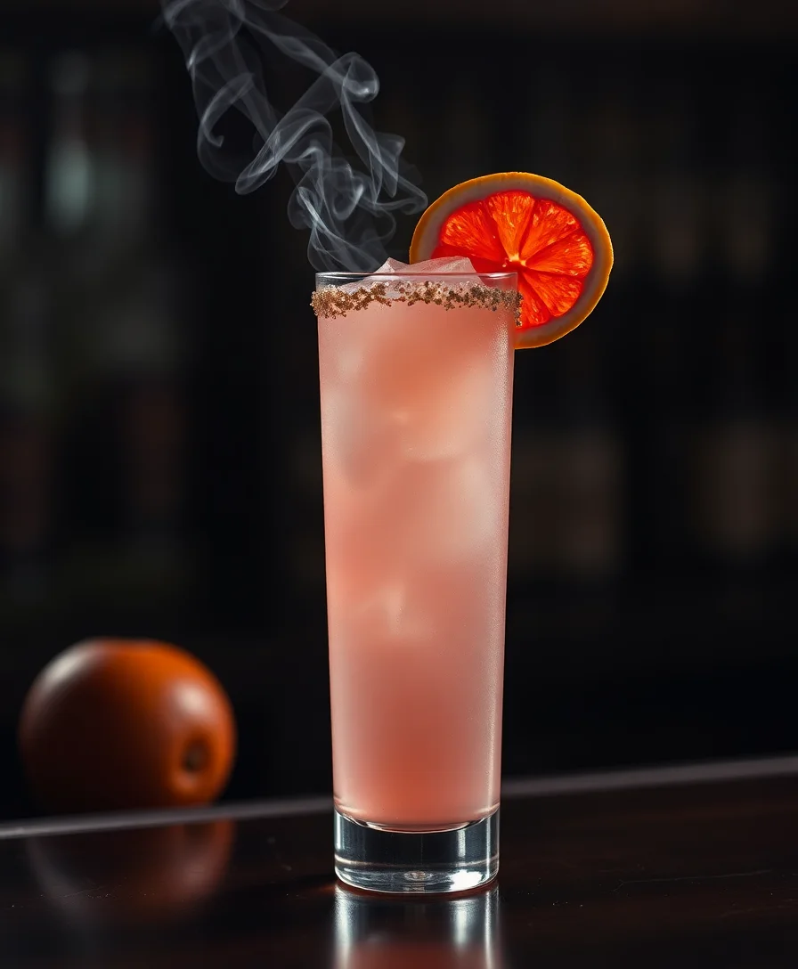 Smoked Mezcal Paloma