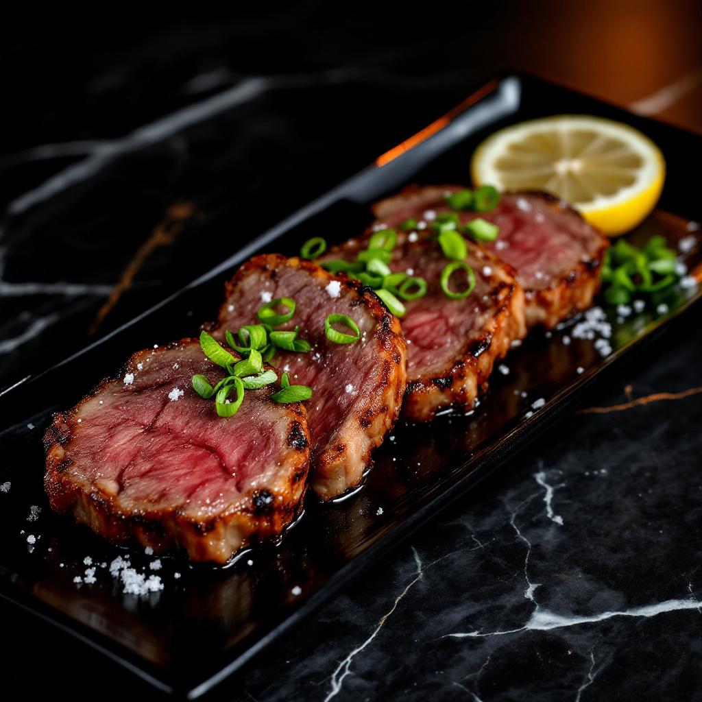 Thick-Cut Salt-Grilled Beef Tongue