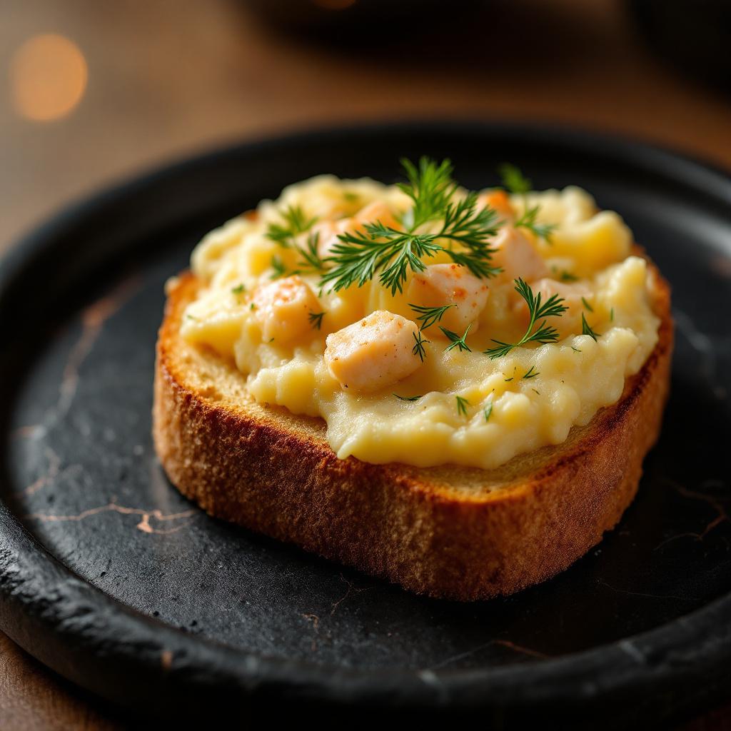 Blue Crab & Potato Toast
