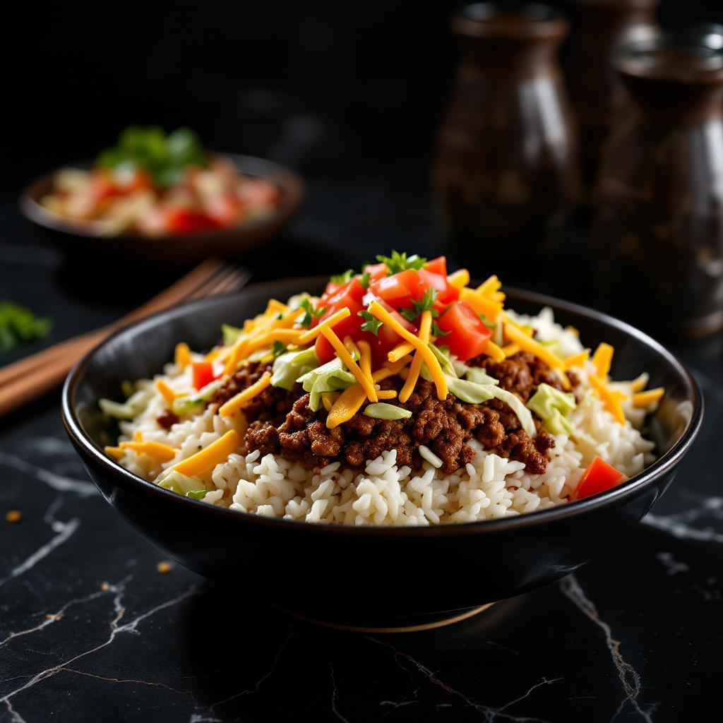 Okinawan Taco Rice