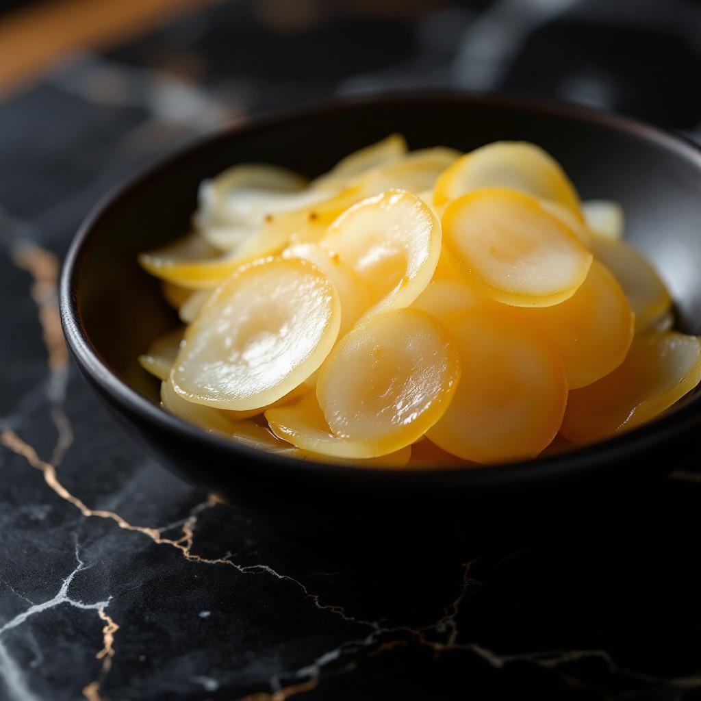 Yuzu-Pickled Daikon