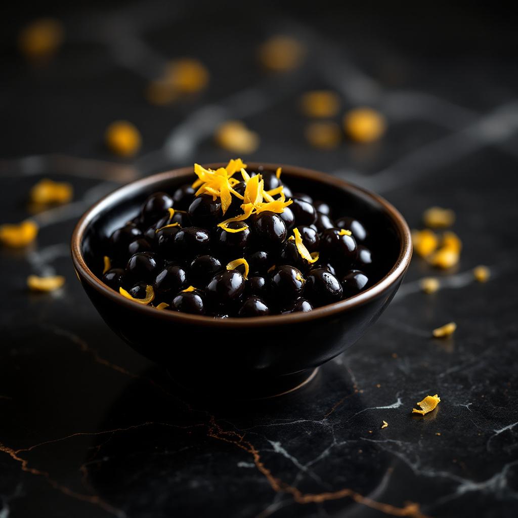 Yuzu-Pickled Tamba Black Beans