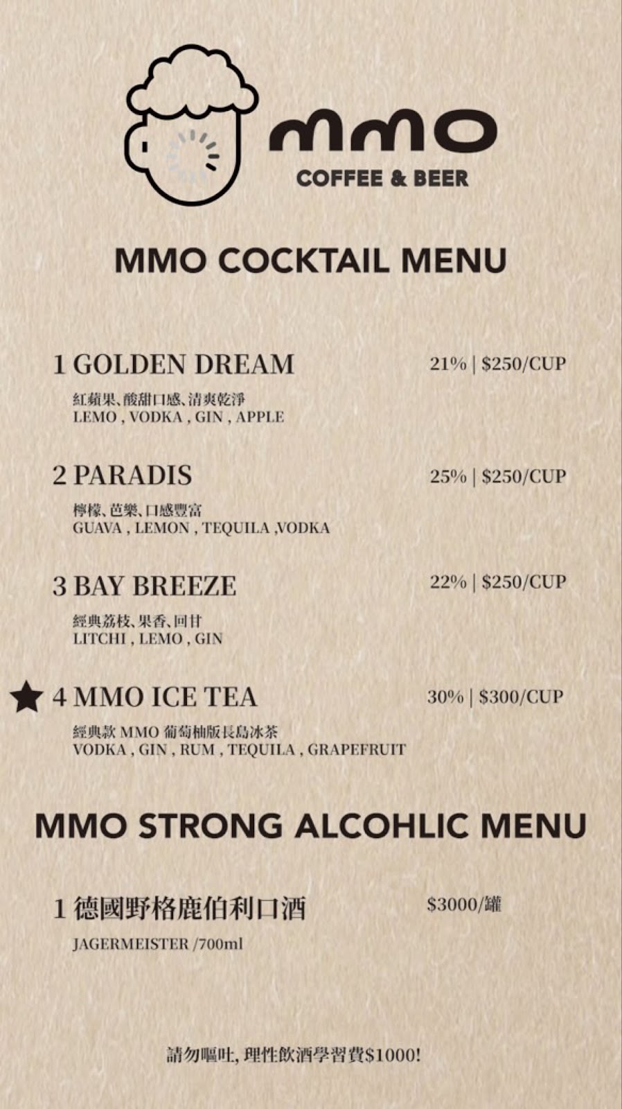 MMO BEER — venue in Taipei